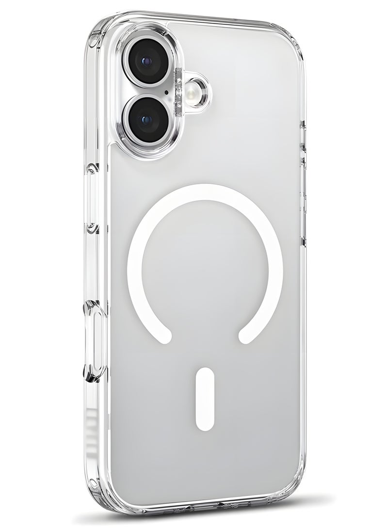 Magsafe Case for iPhone 17 Magsafe Clear Cover Magnetic Wireless Charging Support, Shockproof Protection, Scratch-Resistant for iPhone 17 - Clear - Image 1